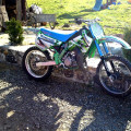 Kawasaki KX 125 1990 - 1991  dunlop