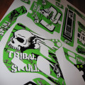 Kawasaki KX 125 1990 - 1991  tribalskull21