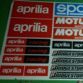 ARKUSZ A4 Aprilia redbull