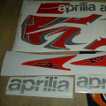 APRILIA rs 50 rosso fluo bianco 2008 white