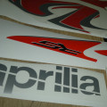 APRILIA rs 50 rosso fluo bianco 2008 white