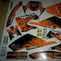 DERBI SENDA XRACE ORANGE