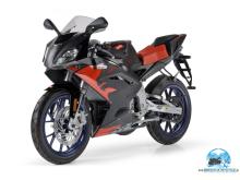 Aprilia RS 125 blackred 2008