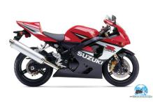 SUZUKI  GSX-R 600 K5 2005 red