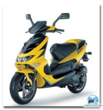 APRILIA SR DI-TECH yellow