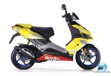 Aprilia SR 50 R Factory yellow lemon