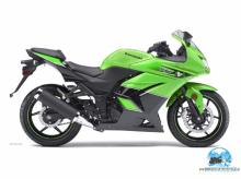 KAWASAKI 250R 2011 green