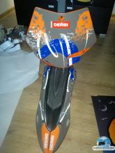 DERBI DRD orange indy