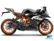 KTM RC 125 blackT